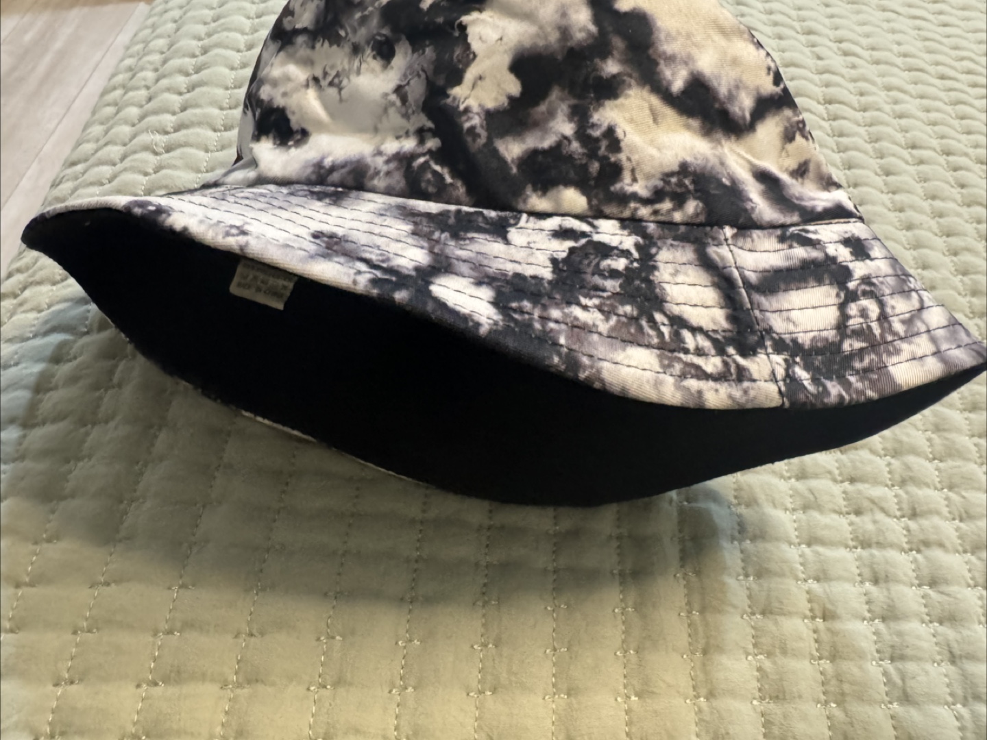 Bucket Hat - Black & White - Cotton Blend - photo 5