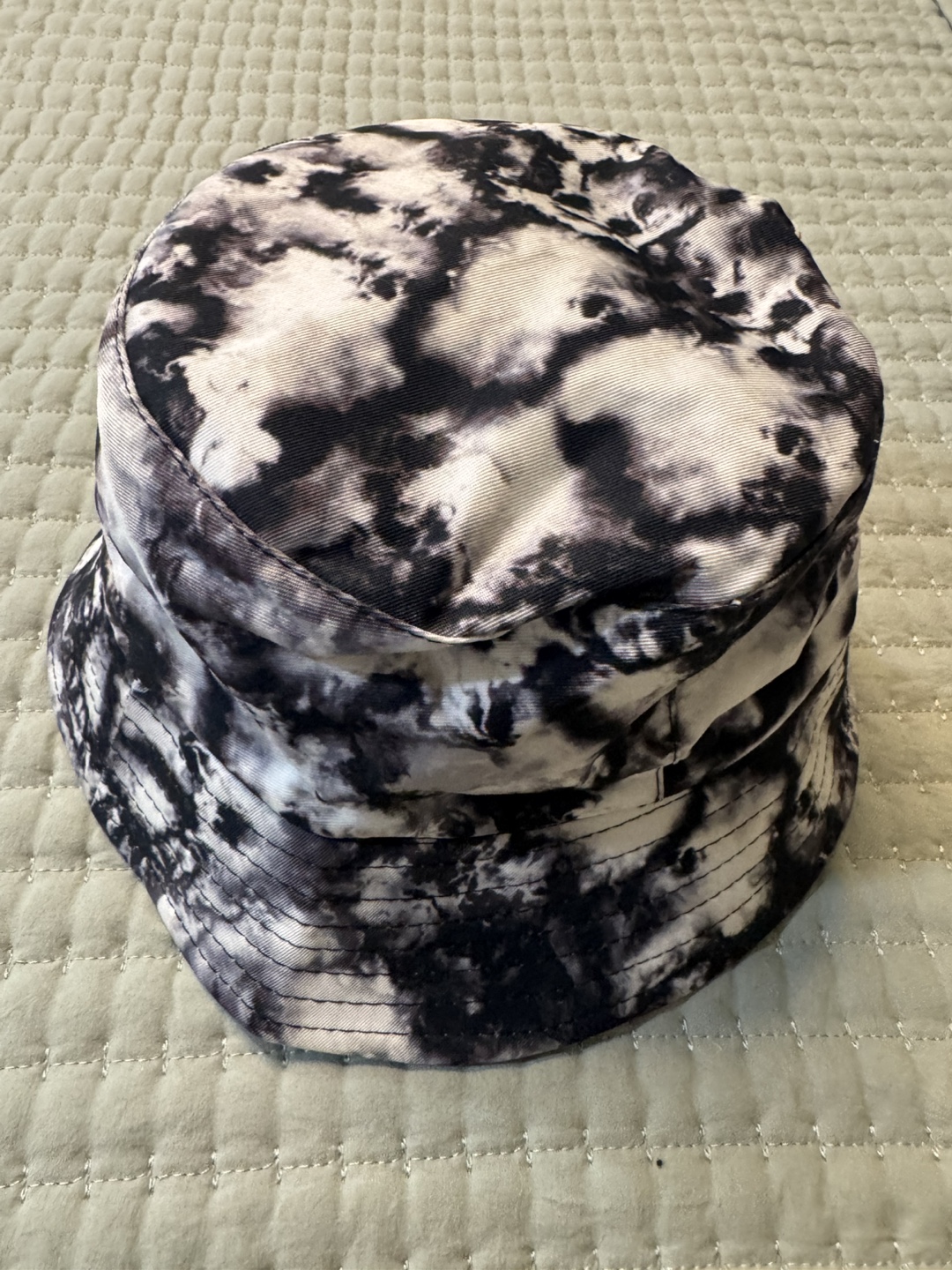 Bucket Hat - Black & White - Cotton Blend - photo 2