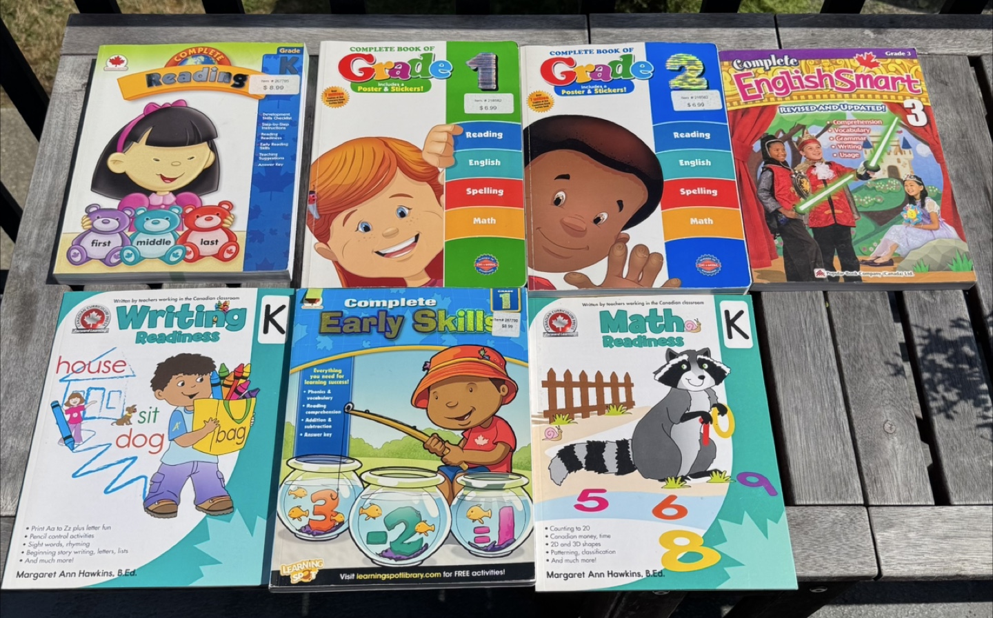 Complete Reading, Writing, Math Grade K-3 Books