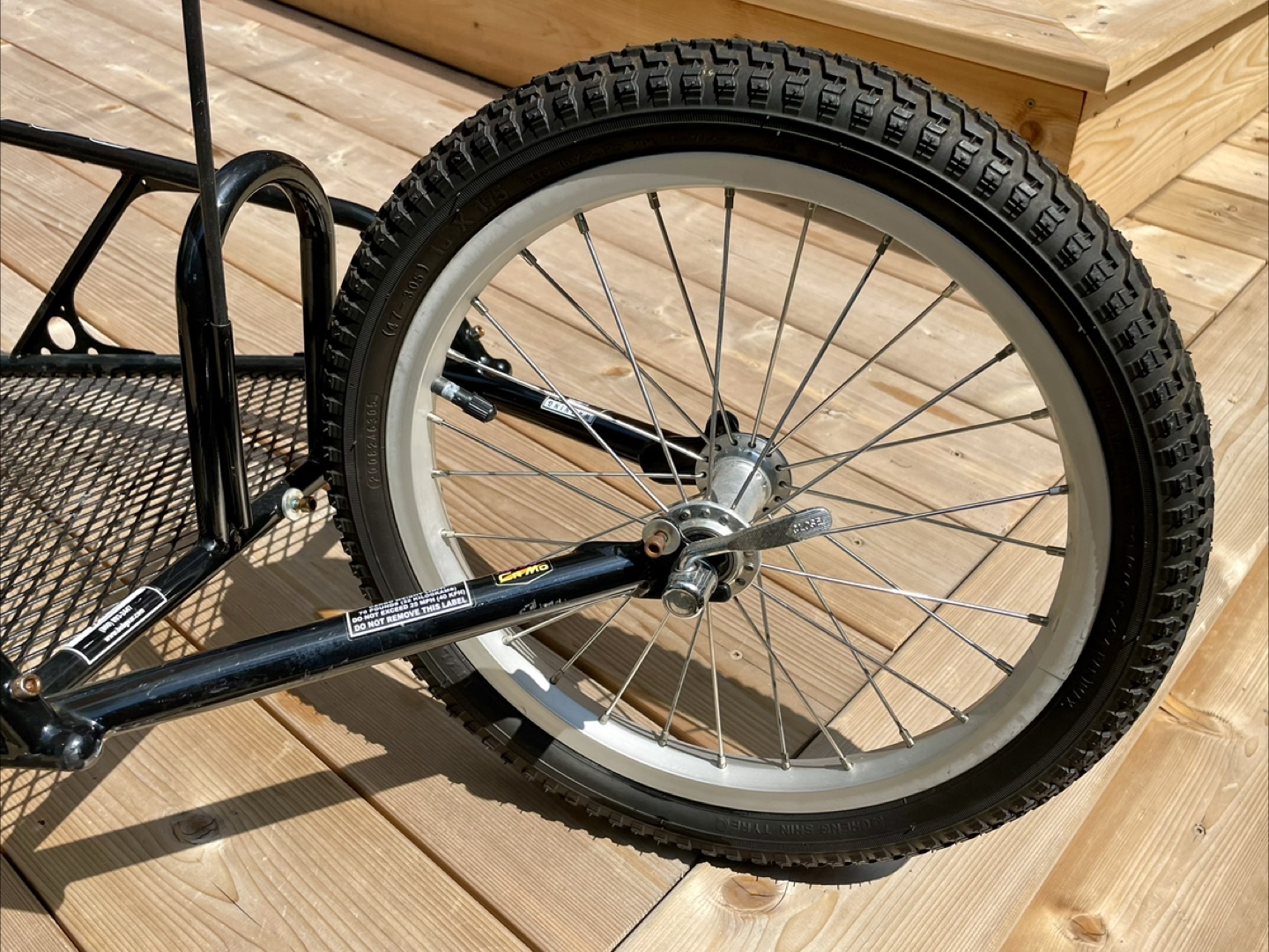 BOB Ibex Bicycle Cargo Trailer - Black - photo 3