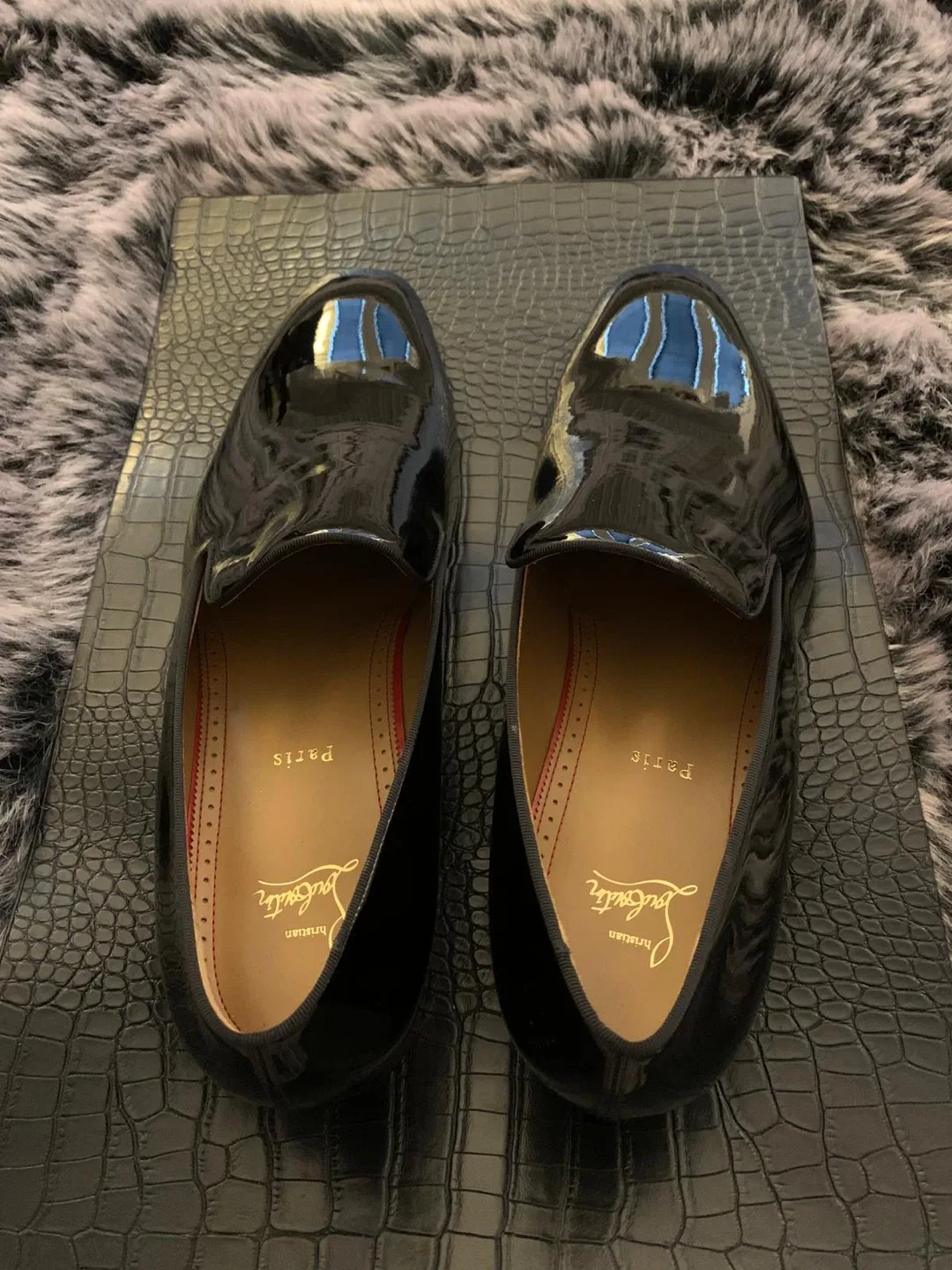 Christian Louboutin Dandelion Loafers Size 47 image indicator(8)