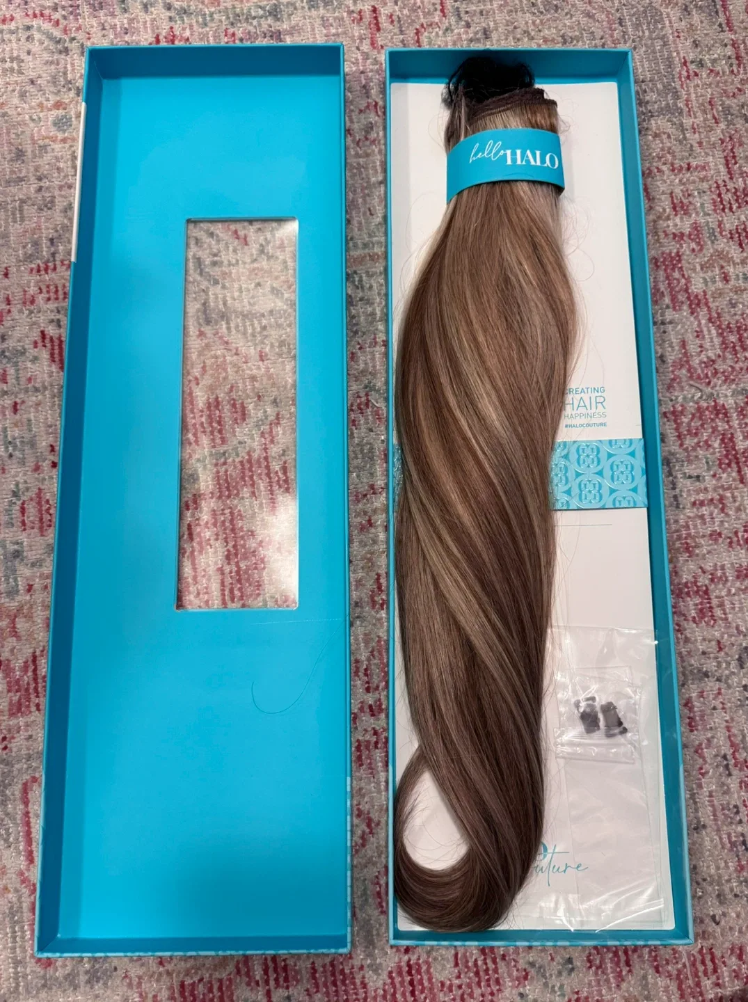 HALO Couture Hair Extensions - 20" Original Halo, Color 612 image indicator(3)