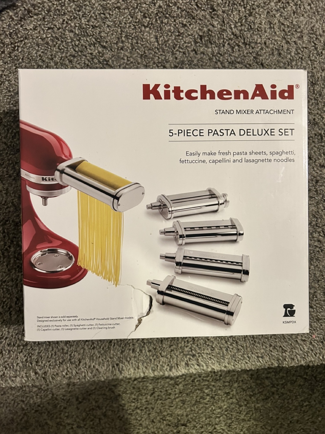 New in box - KitchenAid 5-Piece Pasta Deluxe Set - photo 2