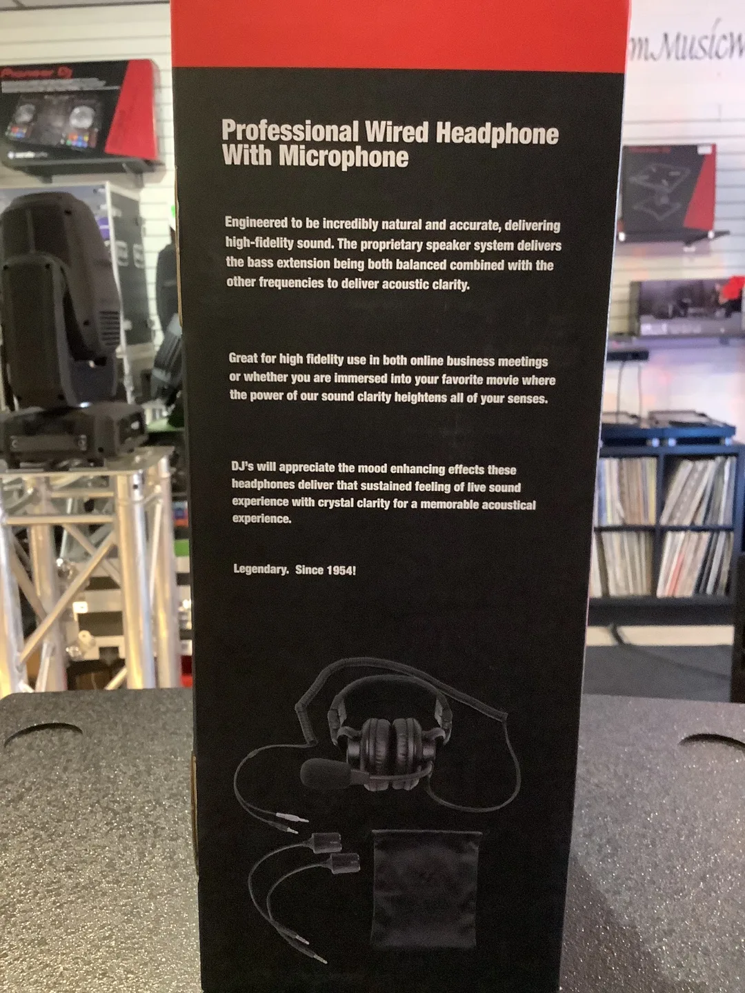 Cerwin Vega HB2 Professional DJ Headphones + Microphone image indicator(3)