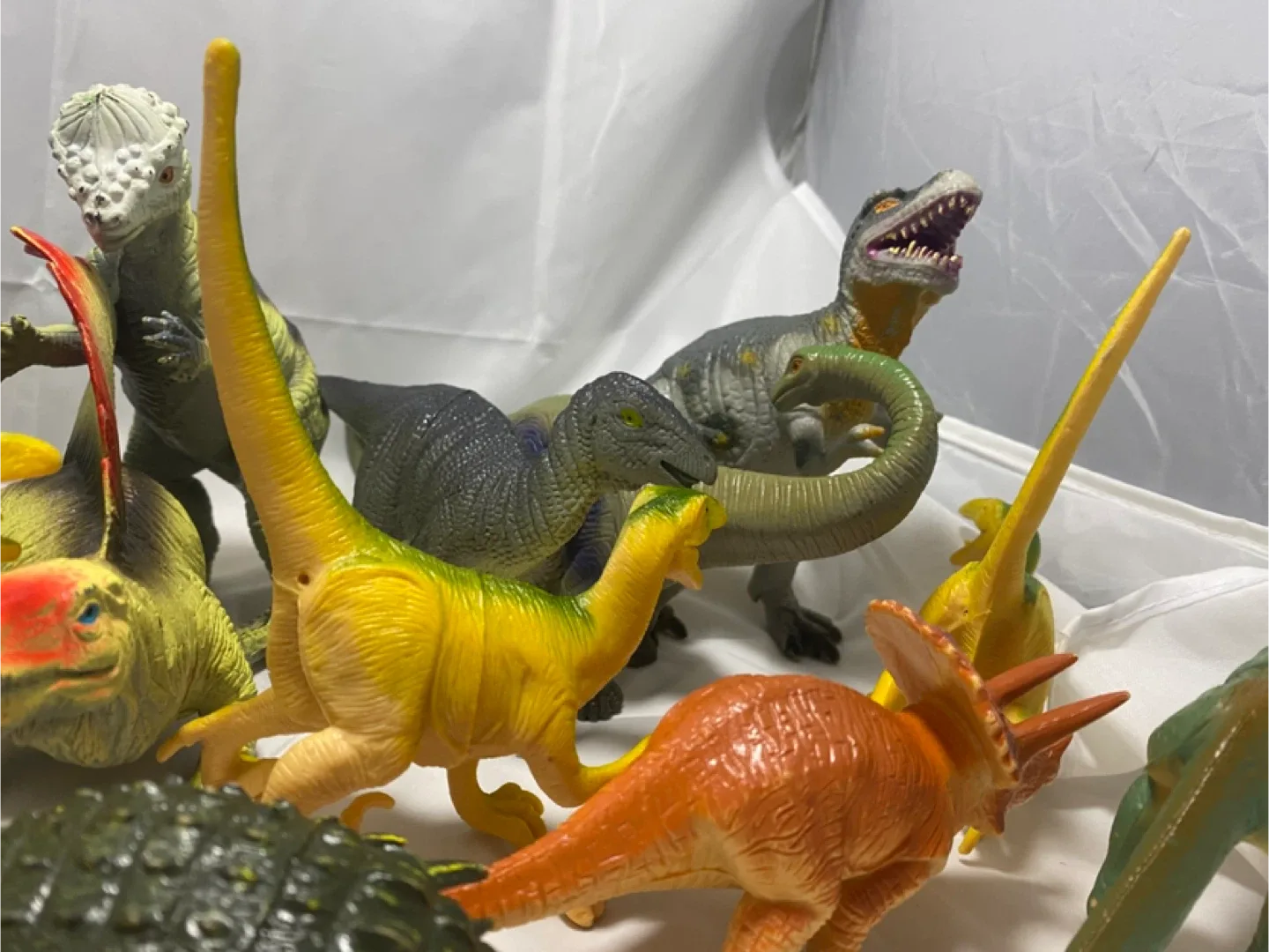 Vintage 1997-2006 Dinosaurs Set of 14, TM Brand image indicator(3)