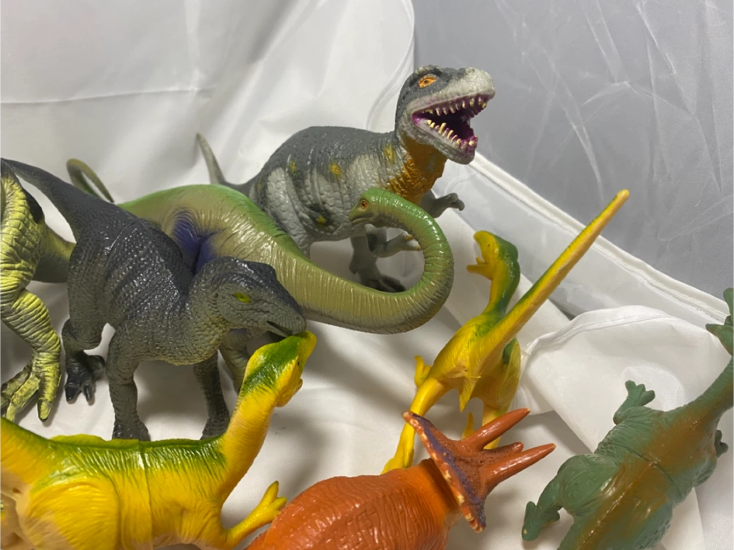 Vintage 1997-2006 Dinosaurs Set of 14, TM Brand - photo 5