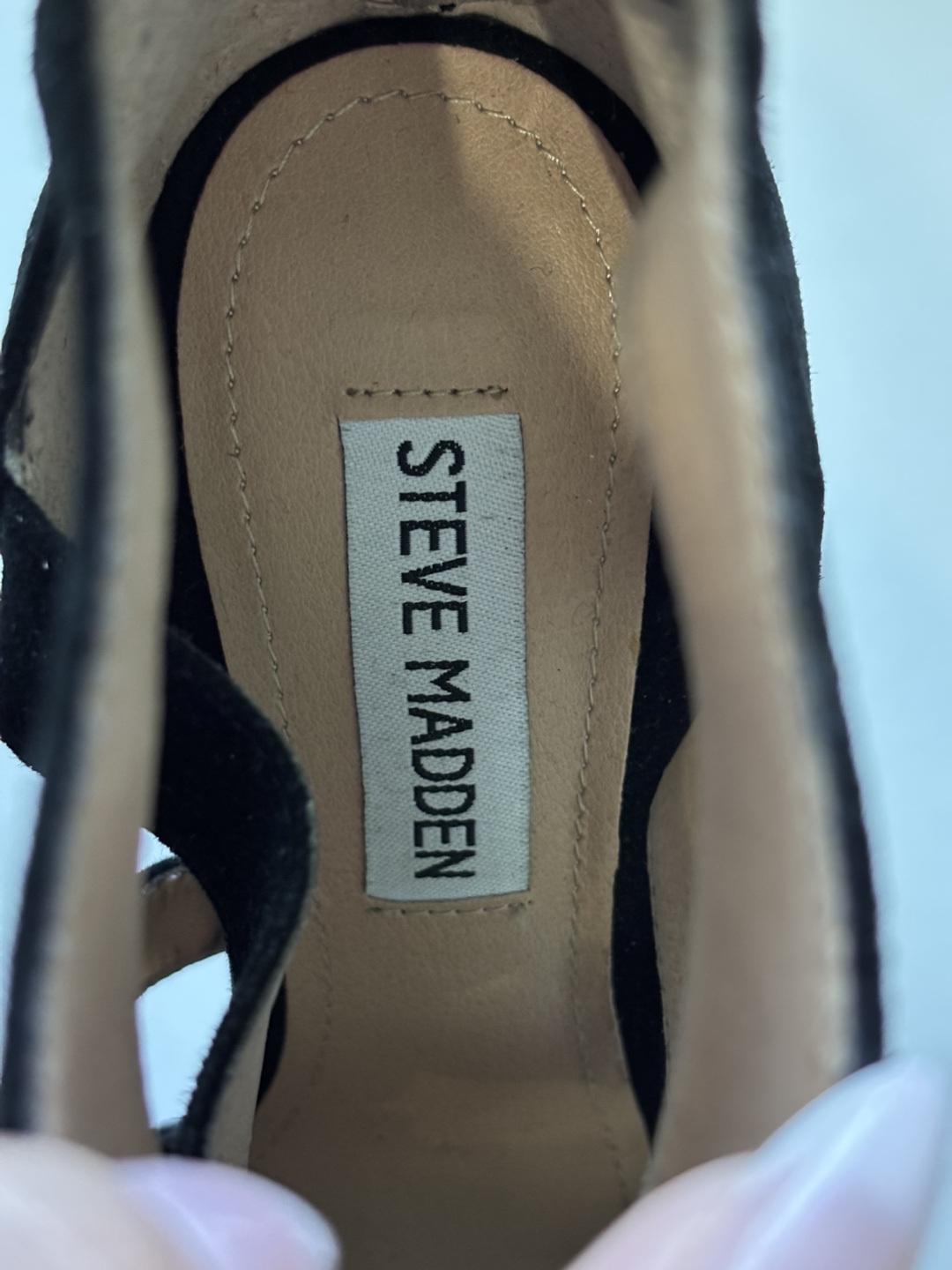 Steve Madden SPYCEE Black Heels - Size 6M - photo 2