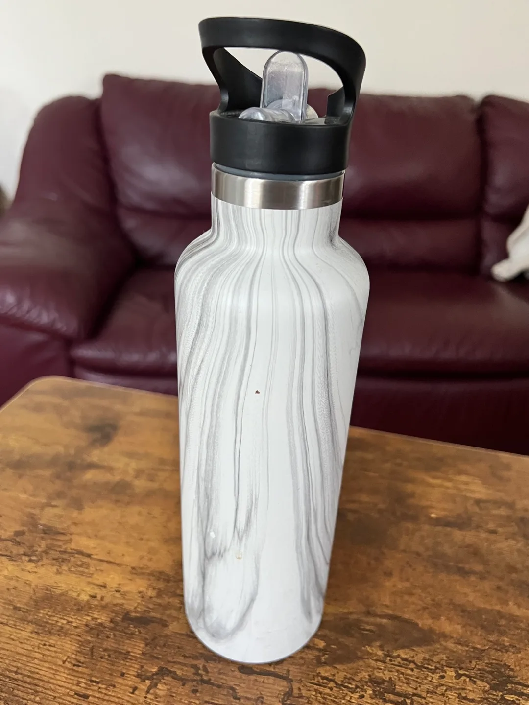 Marble Water Bottle/Thermos image indicator(3)