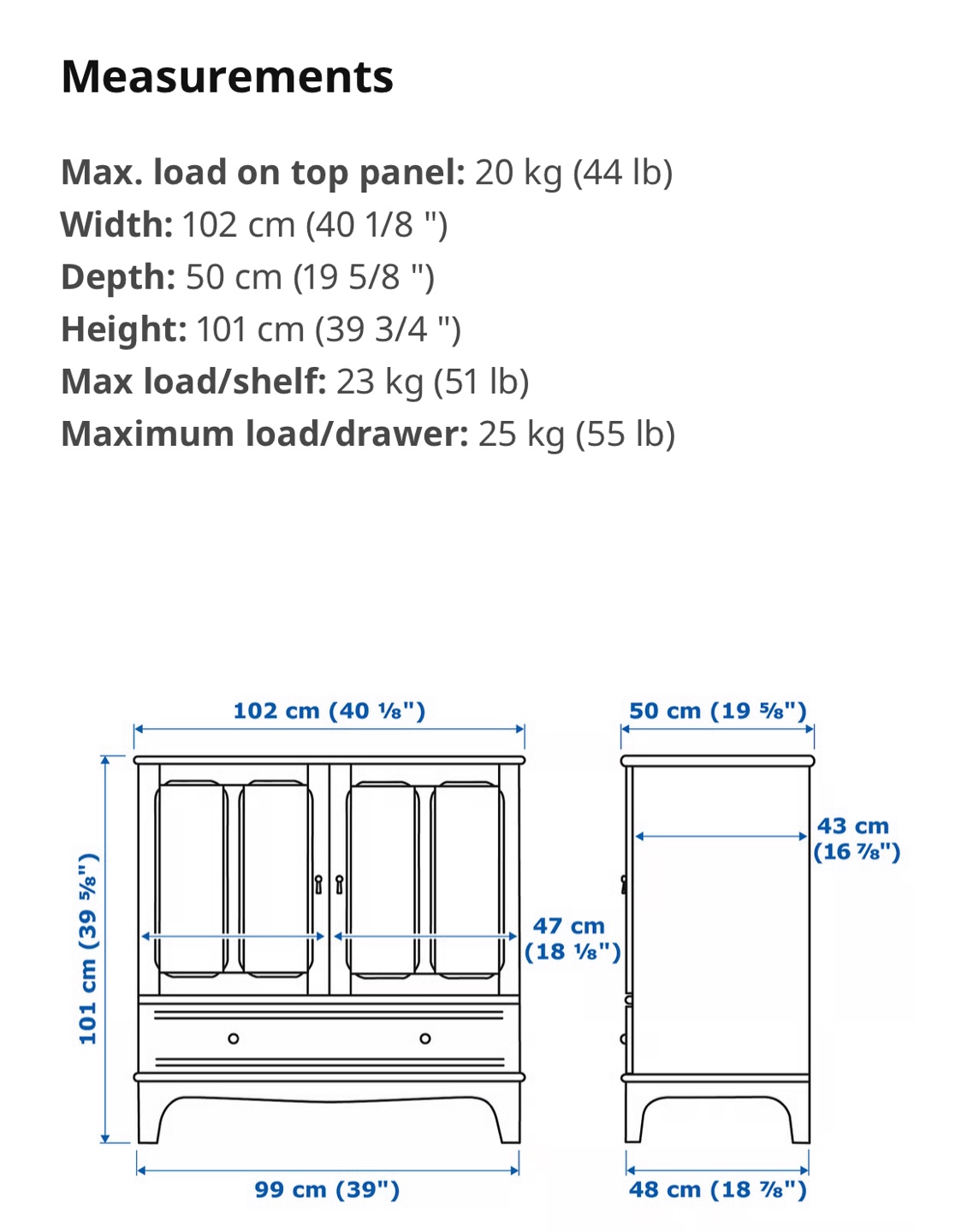 IKEA Lommarp Cabinet, Light Beige - photo 2