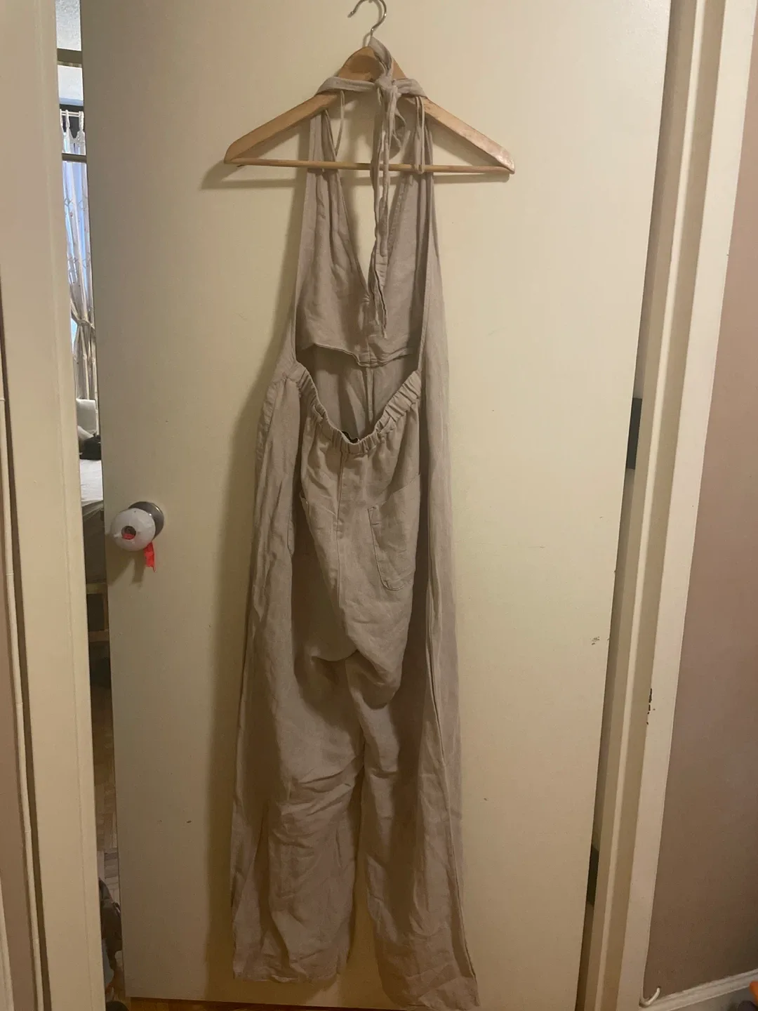 ZARA linen Romper image indicator(2)