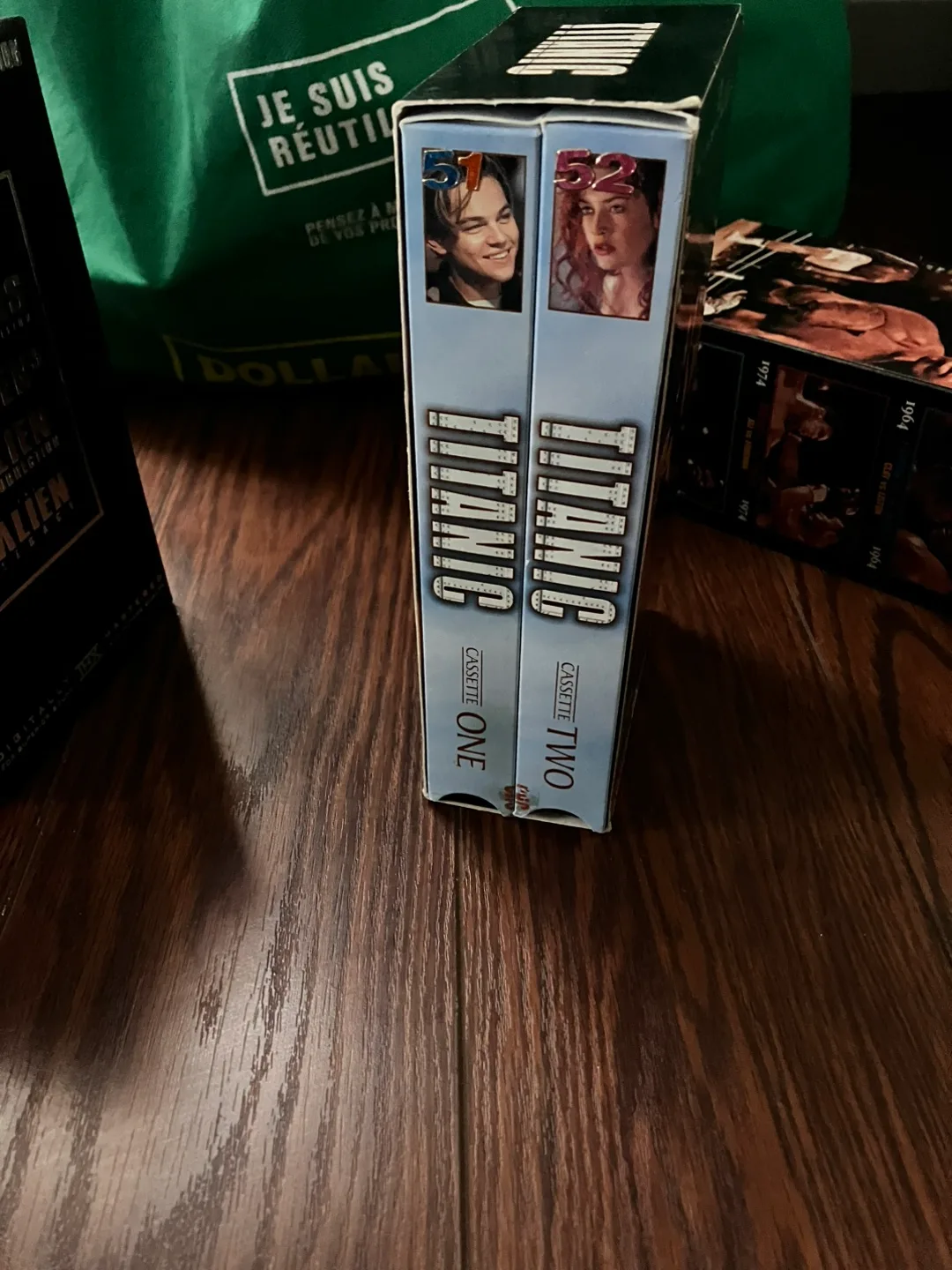 Titanic VHS Cassette One & Two 🥕 image indicator(2)
