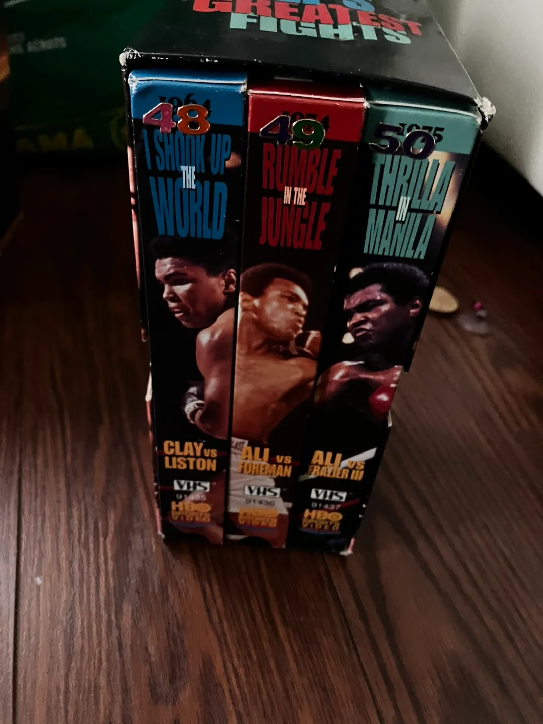 Ali's Greatest Fights VHS Box Set 🥕 image indicator(2)