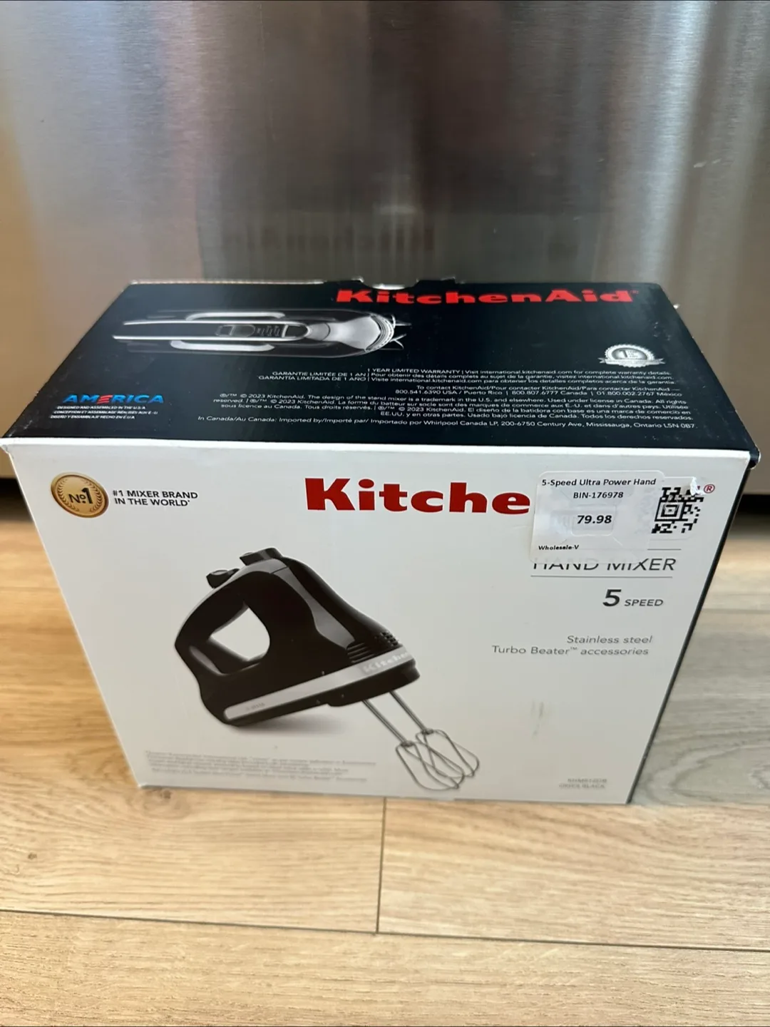 KitchenAid 5-Speed Ultra Power Hand Mixer - Brand New! thumbnail