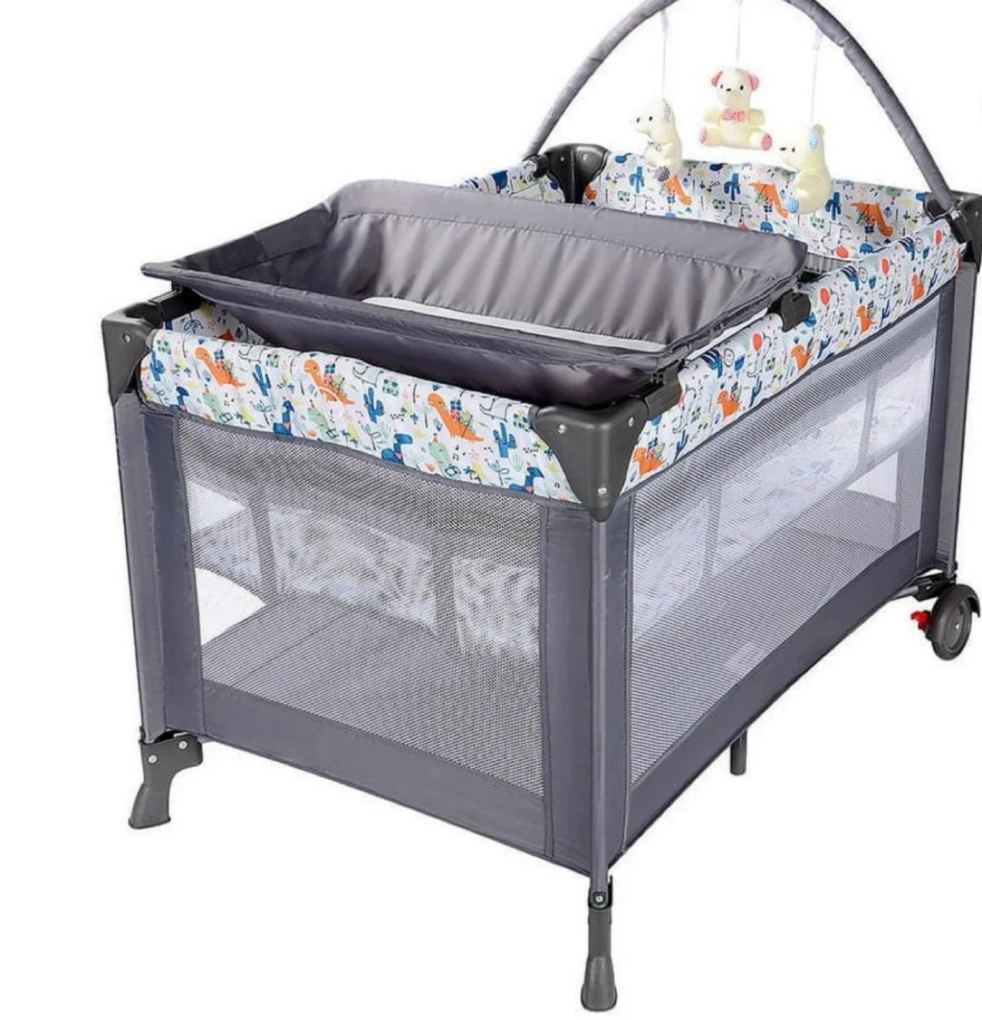 Living Basics Playpen Crib with Changer - photo 3
