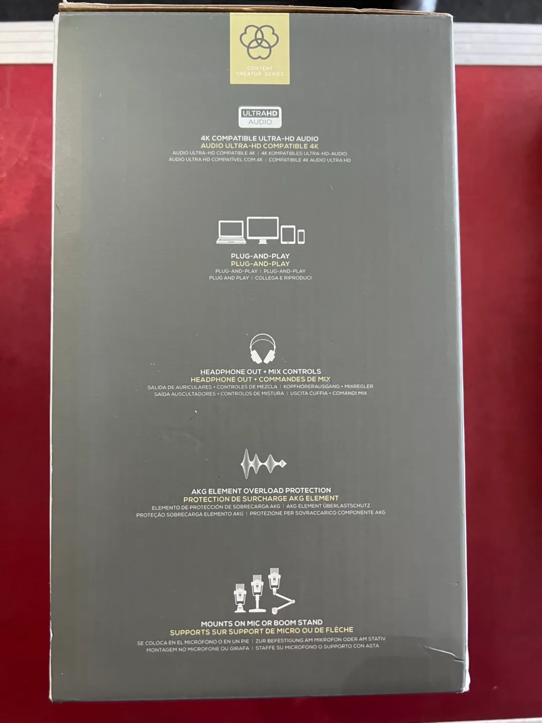 AKG Lyra USB Microphone w/ Stand - Like New! image indicator(3)