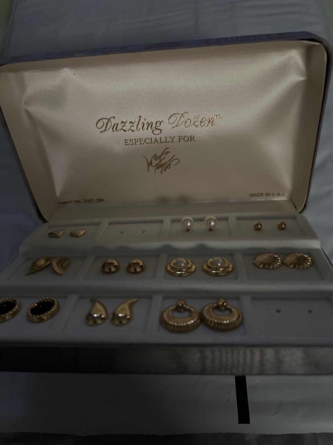Lord & Taylor 10 pair earrings in original box Set - photo 2