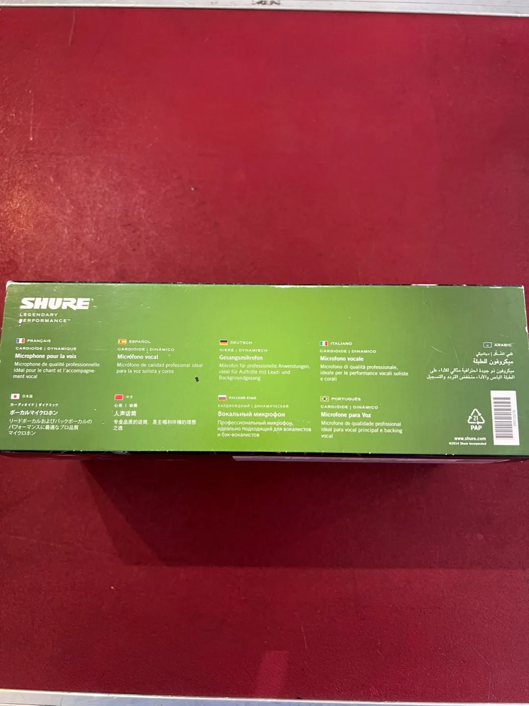 Shure PGA58 Cardioid Dynamic Vocal Microphone image indicator(4)