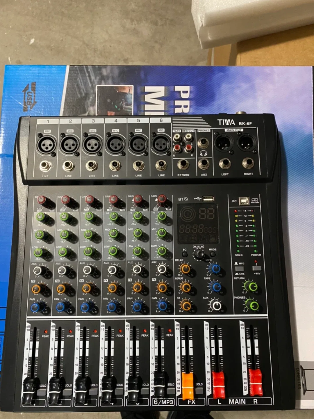 TIWA BK-6F Professional Mixer Series thumbnail