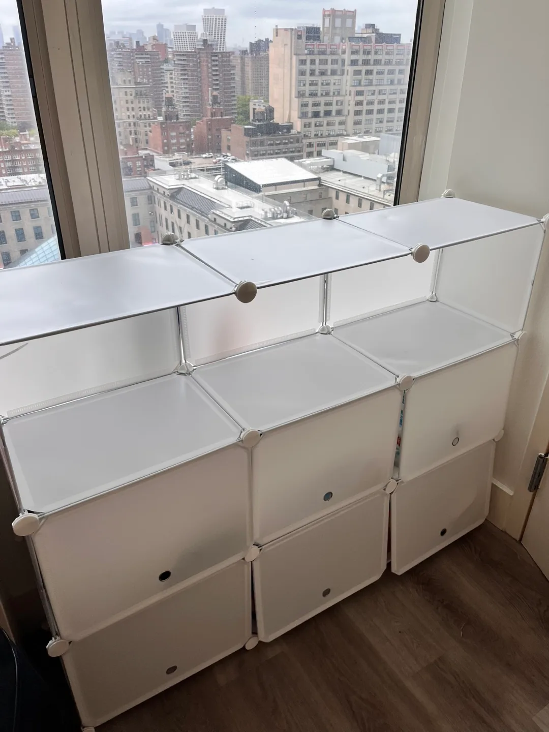 White Modular Storage Cube Organizer thumbnail
