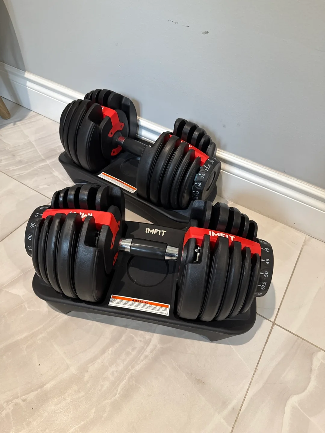 IMFIt Adjustable Dumbbells - Pair thumbnail