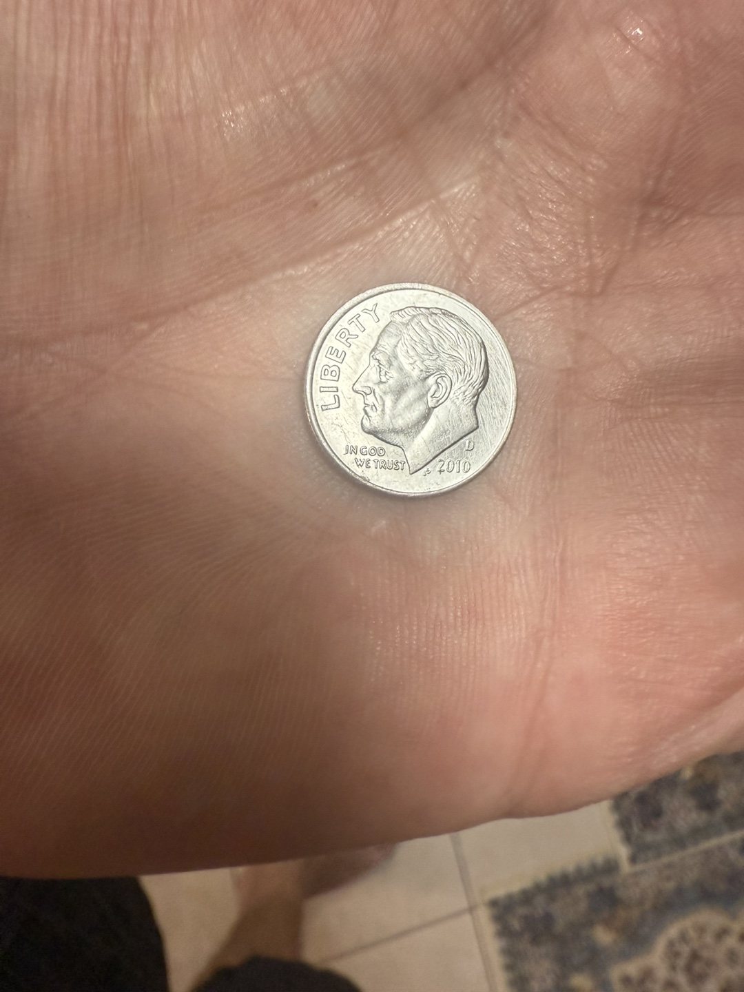2010 Roosevelt Dime