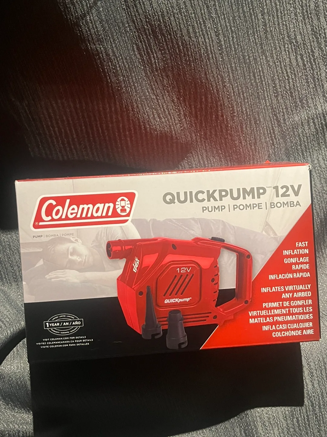 Coleman QuickPump 12V - New in Box thumbnail