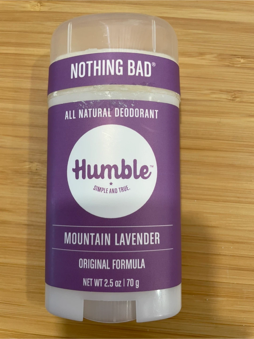 Humble All Natural Deodorant - Mountain Lavender