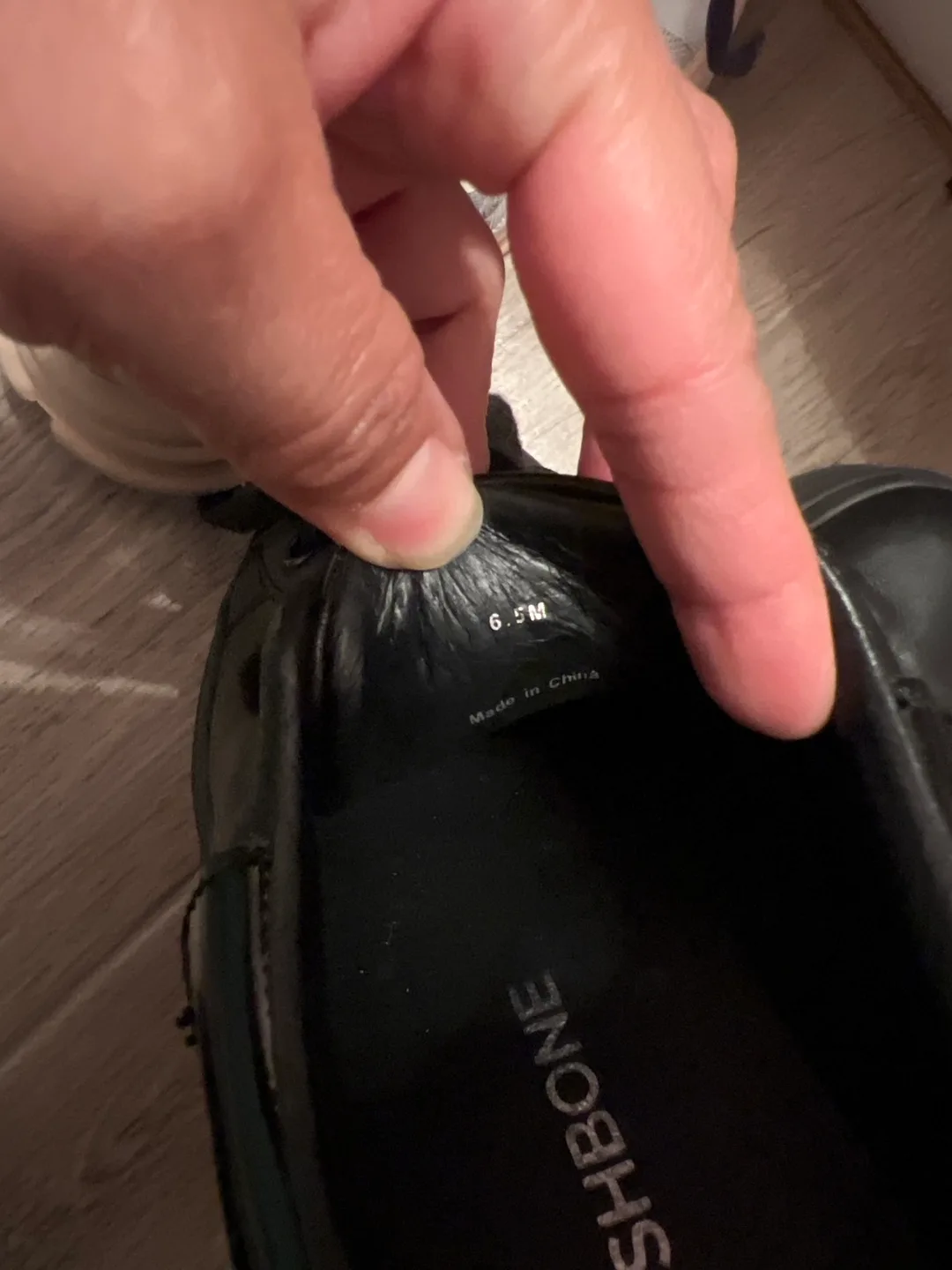 Wishbone Black Platform Sneakers - Size 6.5 image indicator(4)