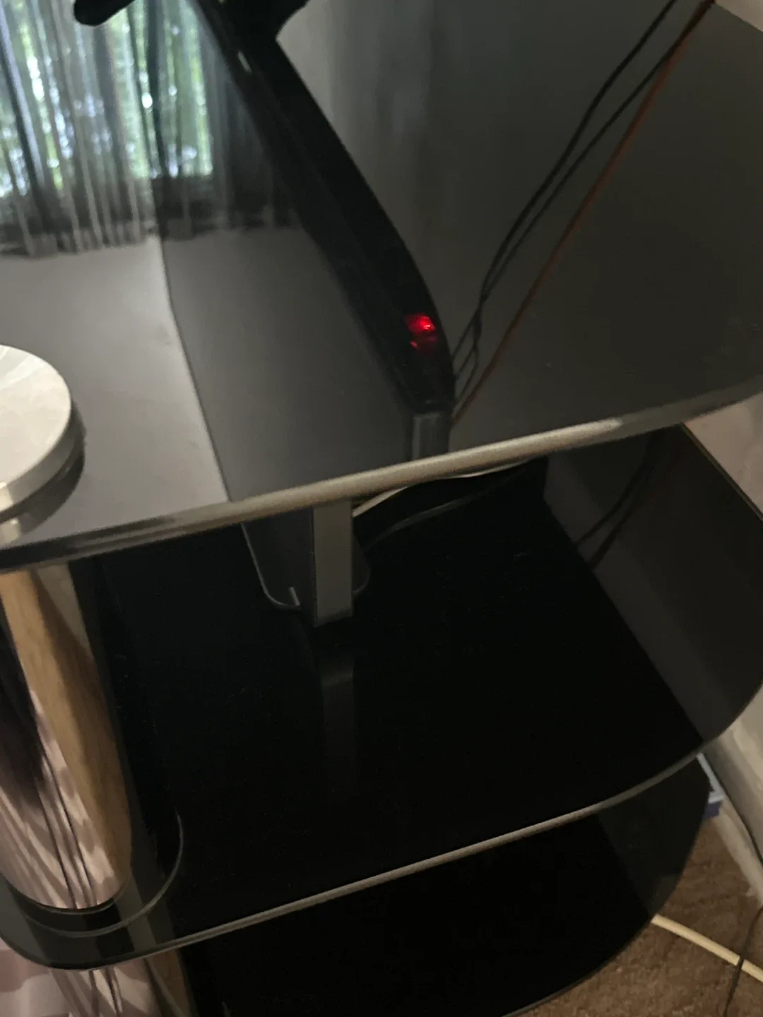 Sonax TV Stand - Black Glass image indicator(2)