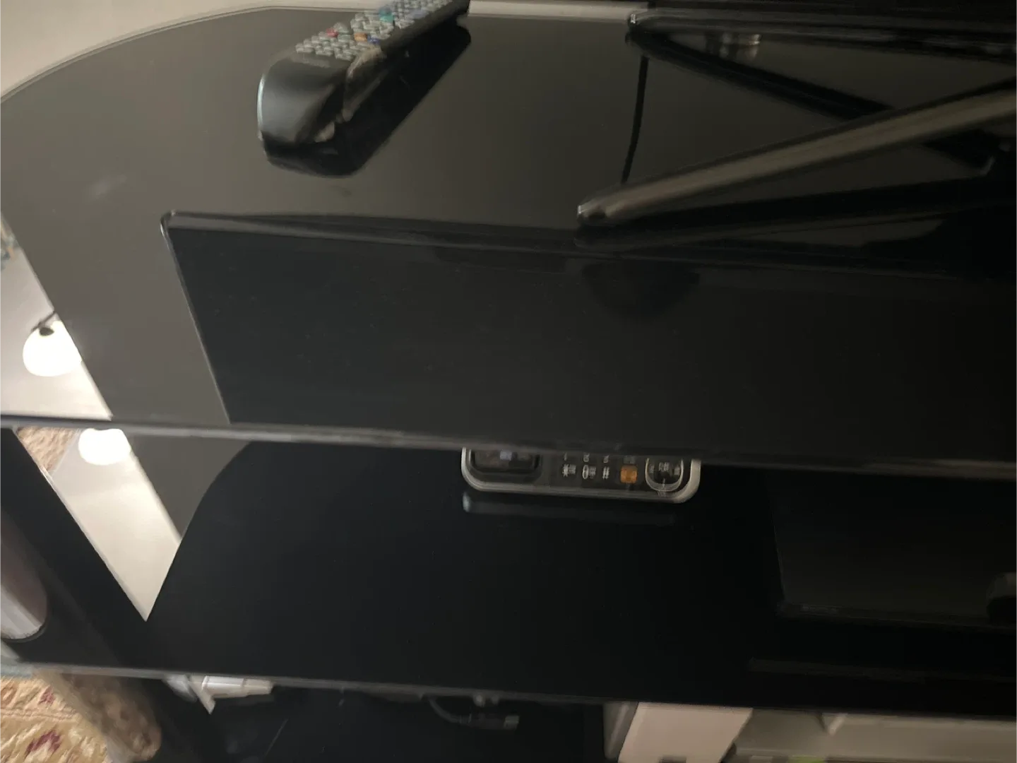 Sonax TV Stand - Black Glass image indicator(3)