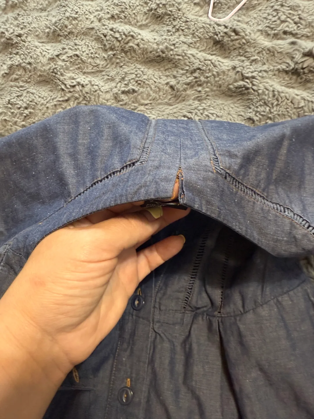 Armani Exchange Denim Dress - Size 4 image indicator(6)