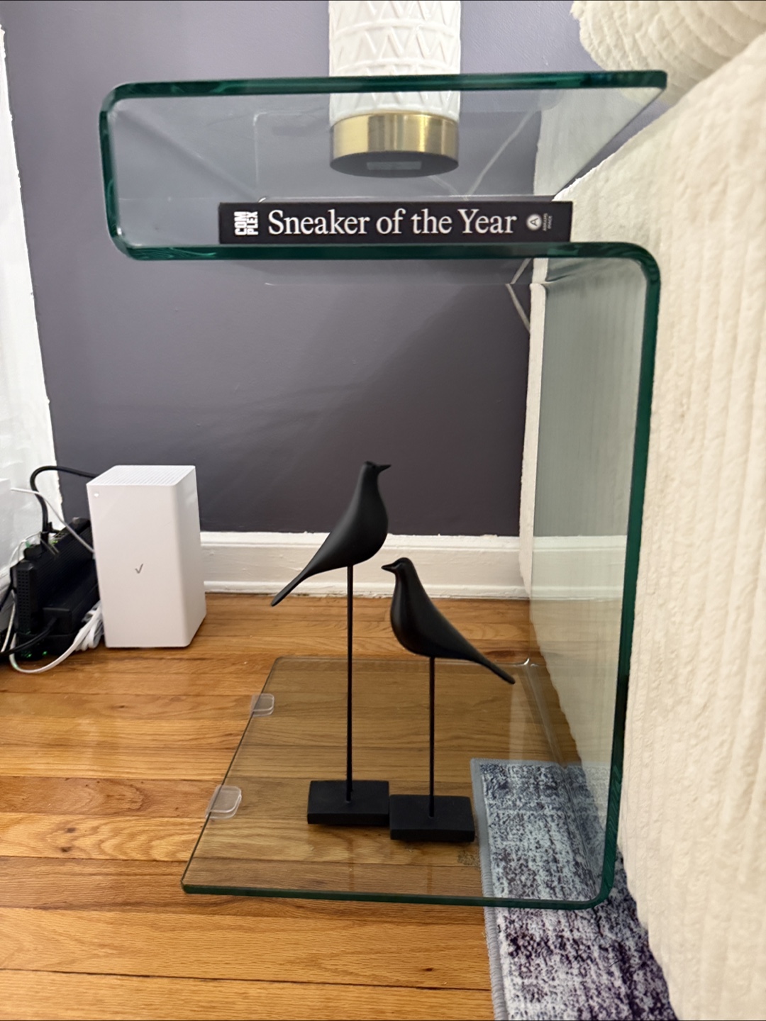 Glass Side Table - photo 2