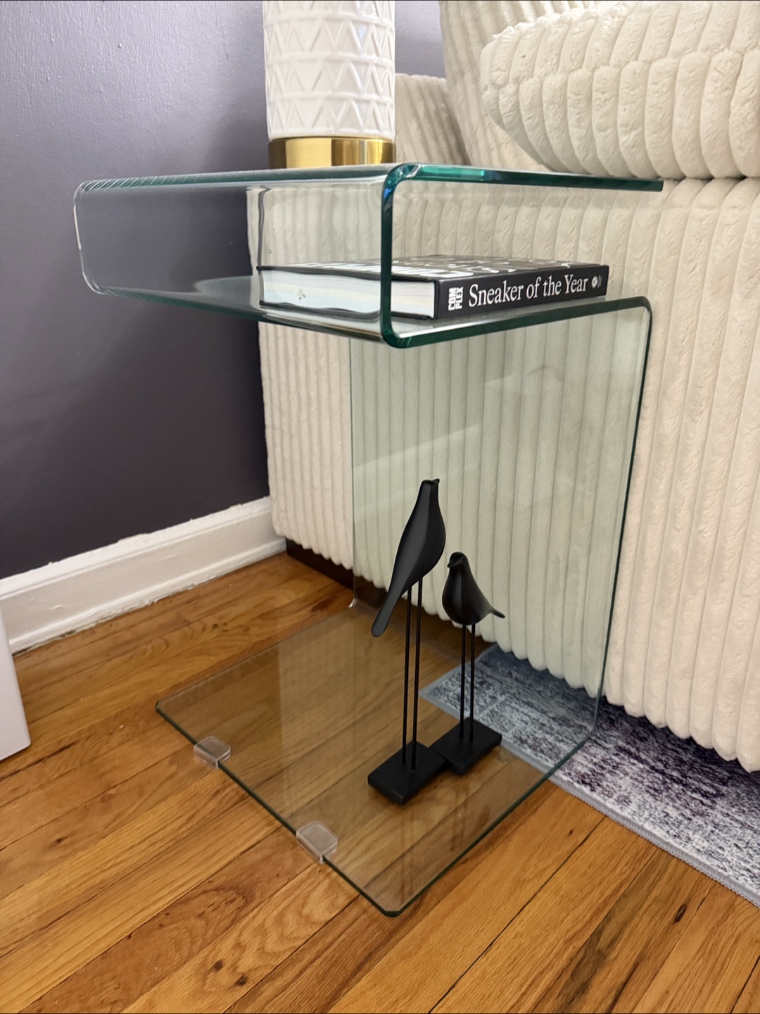 Glass Side Table - photo 3