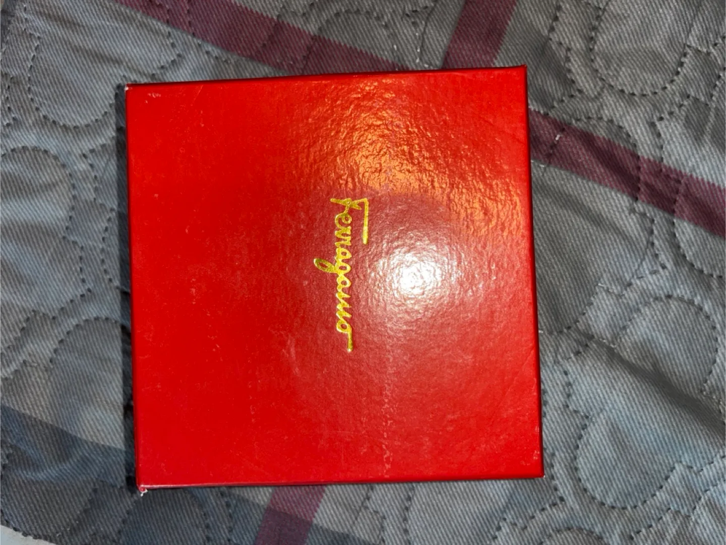 Salvatore Ferragamo Red Belt with Box image indicator(2)