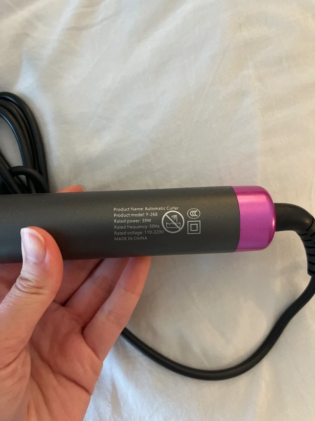 Automatic Hair Curler Y-268 image indicator(2)