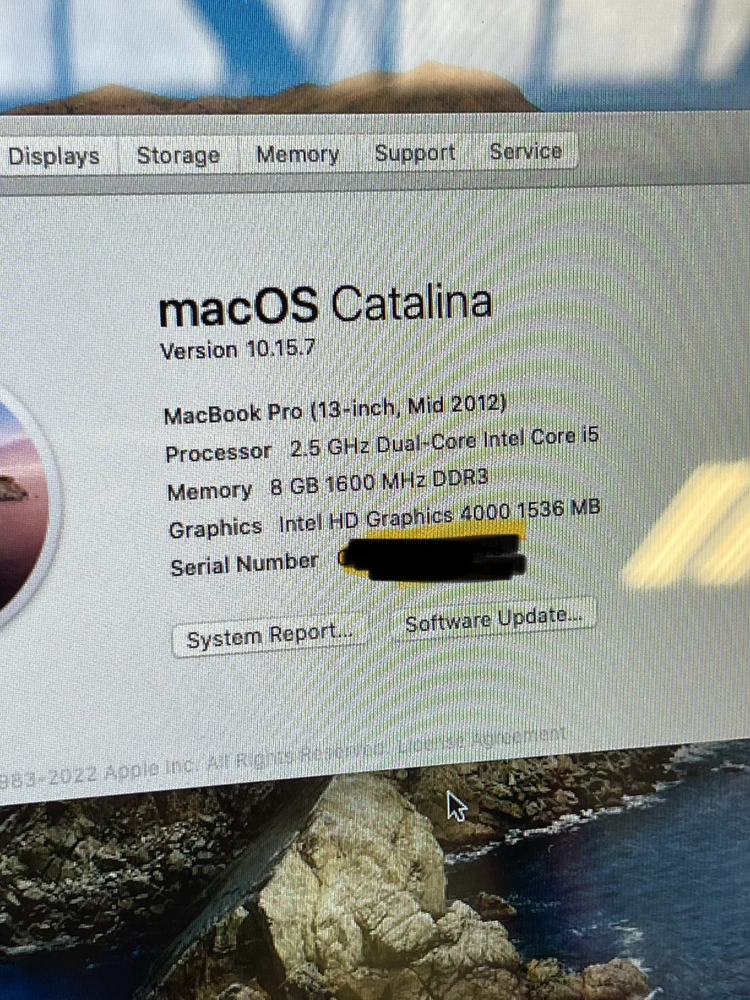 Apple MacBook Pro 13-inch (Mid 2012) image indicator(5)