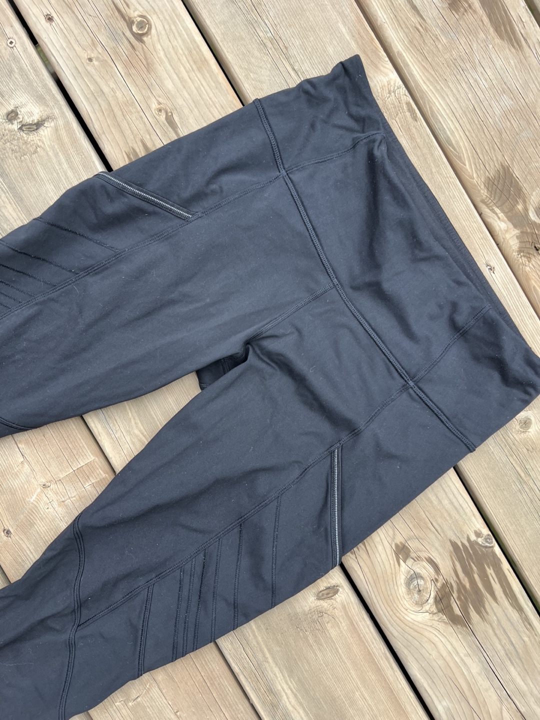 Lululemon Black Leggings - Size 8 - photo 2