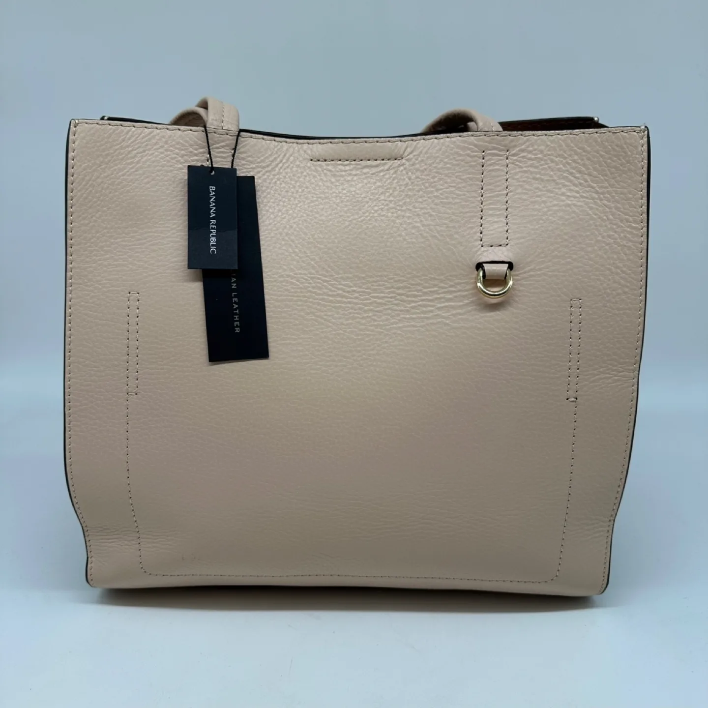 Banana Republic Leather Tote Bag(bran new) thumbnail