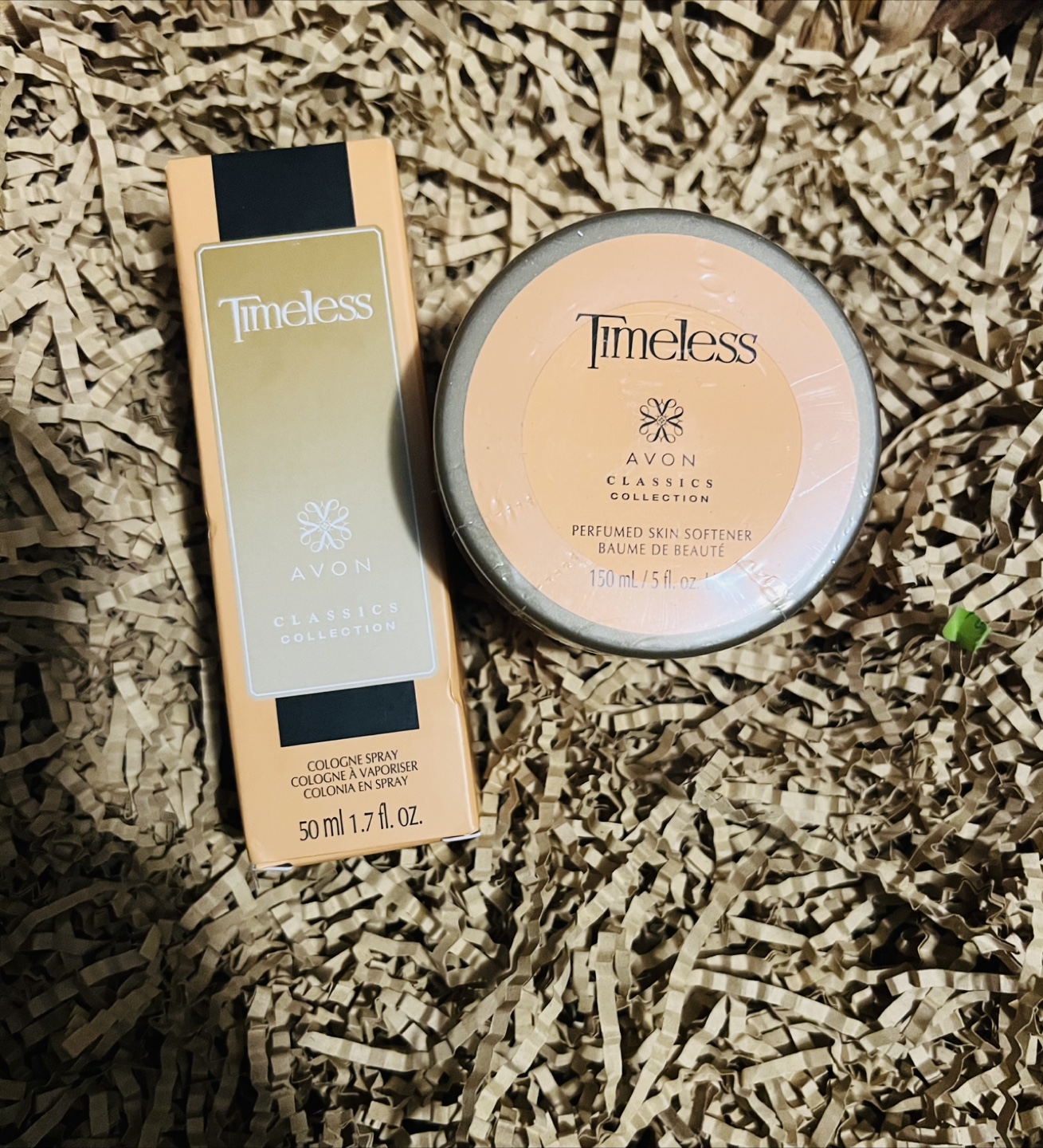 Avon Timeless Cologne Spray & Skin Softener