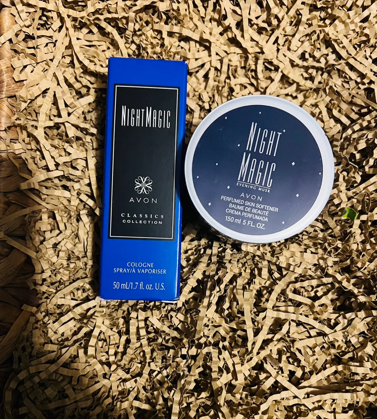 Avon Night Magic Cologne & Skin Softener Set thumbnail