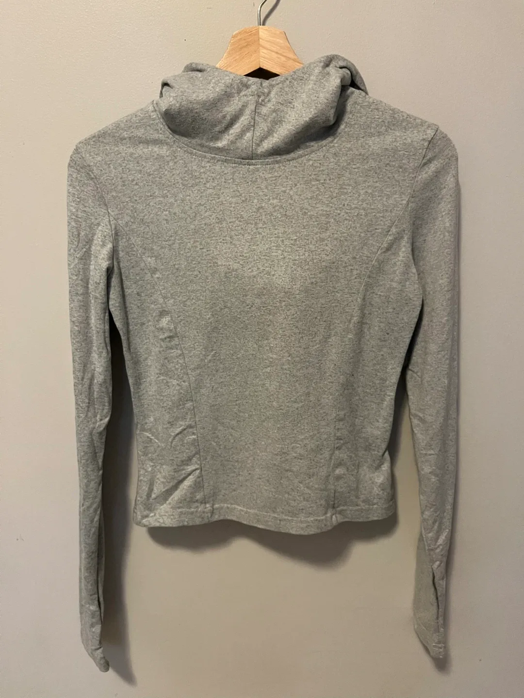 Grey Long Sleeve Hoodie thumbnail