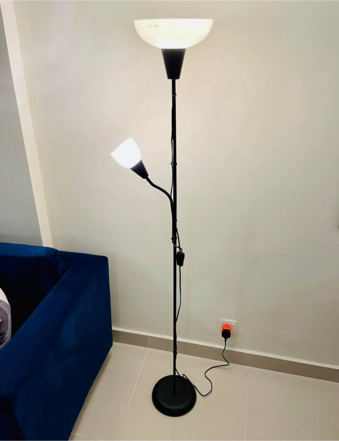 IKEA Floor Lamp TAGARP with Reading Light