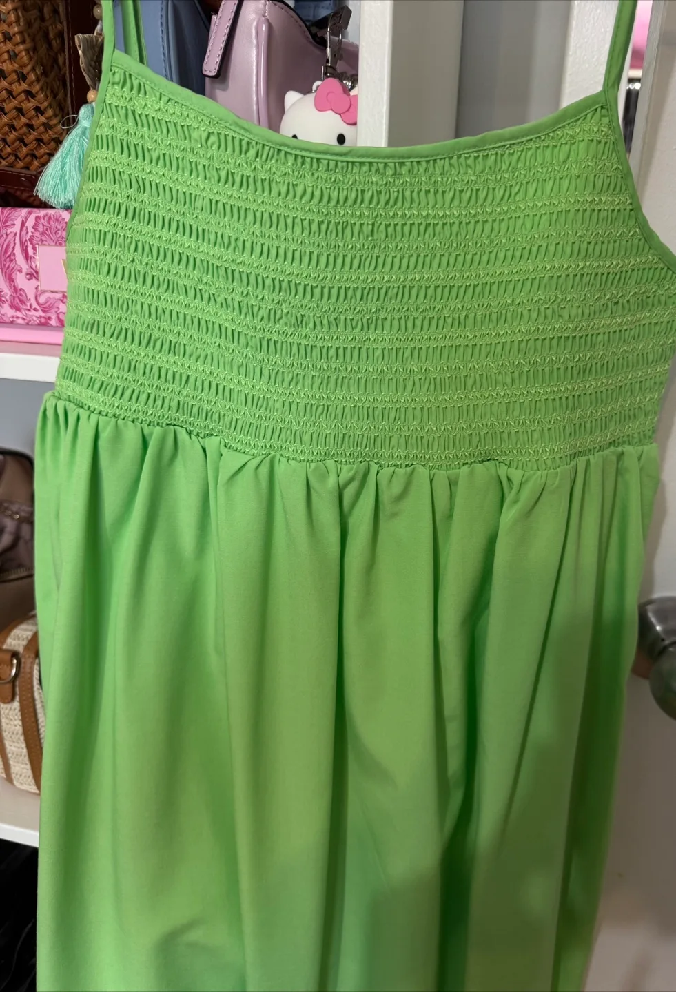 Zara XS Green Dress image indicator(2)