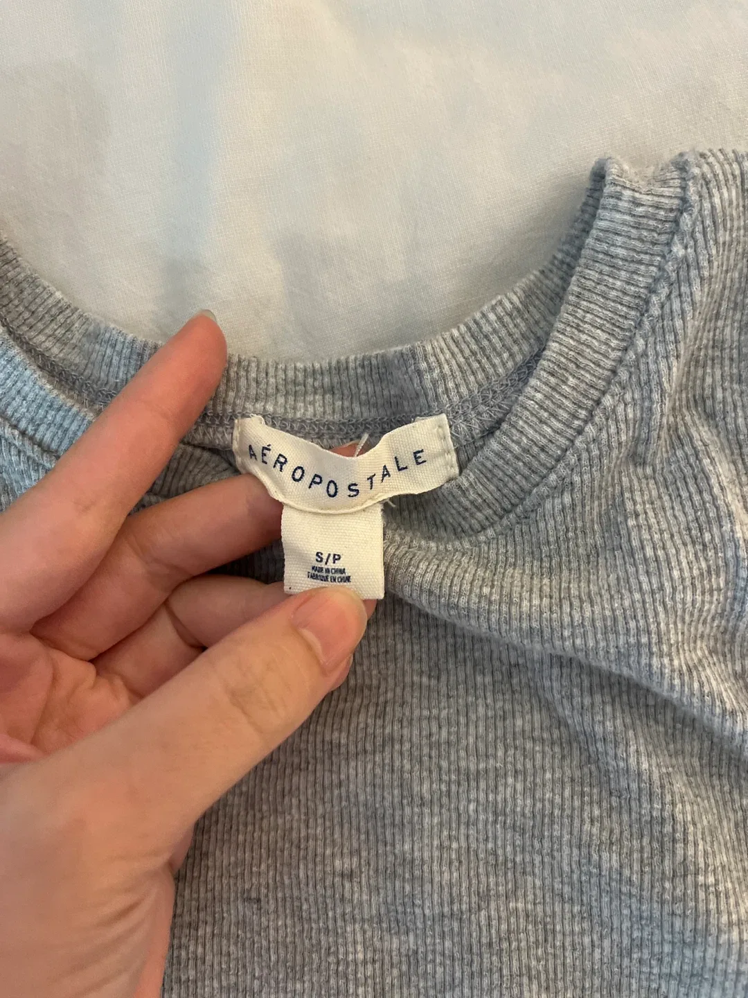 Aeropostale Grey Tank Top - Size S image indicator(2)