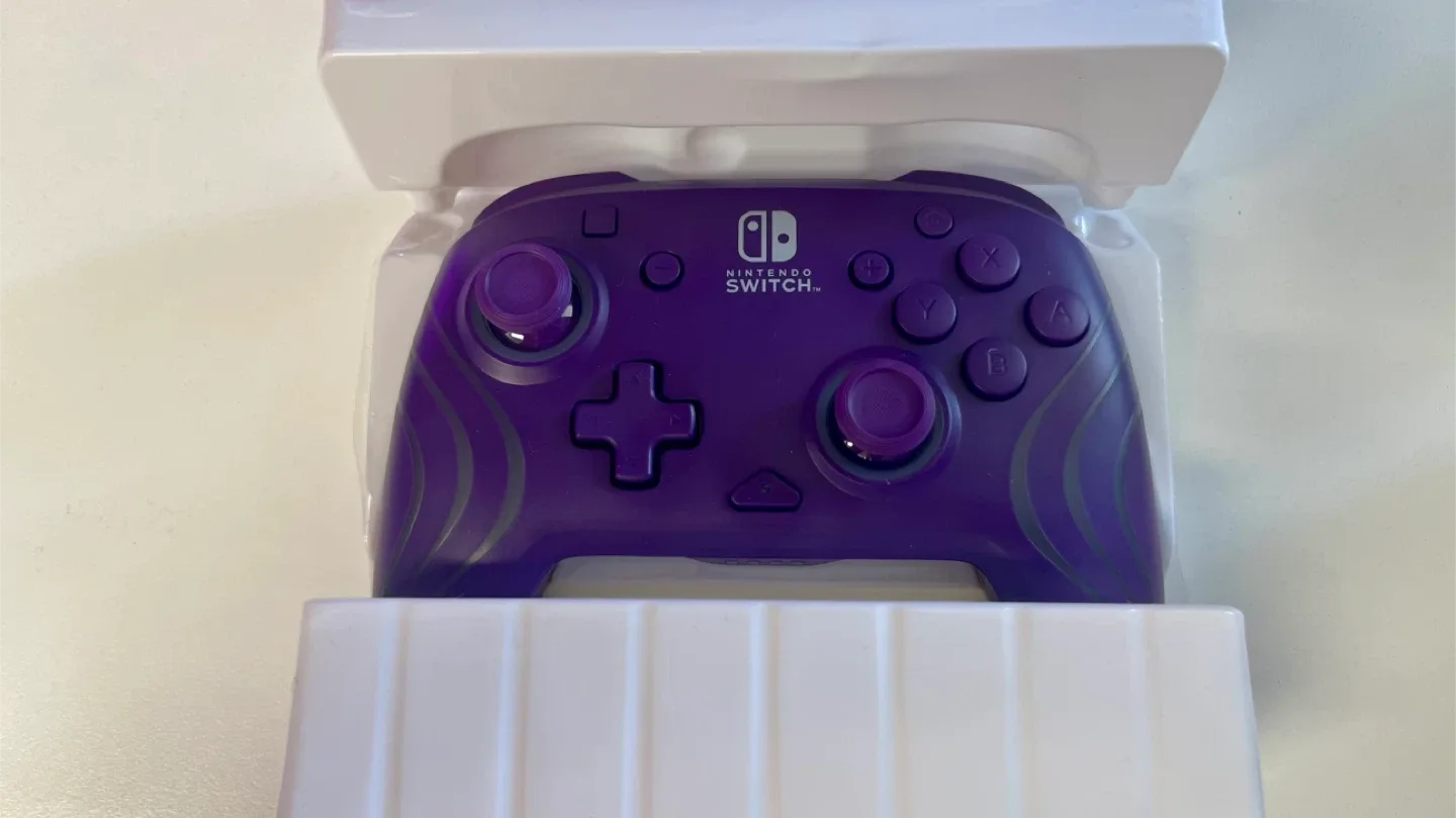 New - Nintendo switch Afterglow Wave Wireless Controller image indicator(4)