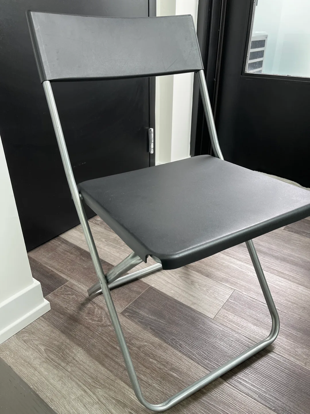 Black Folding Chair thumbnail