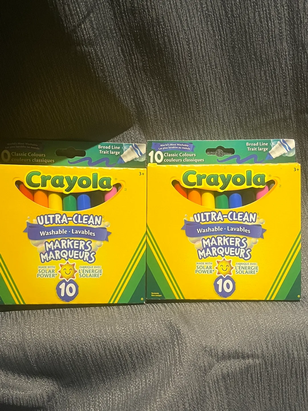 Crayola Ultra-Clean Washable Markers, 10 Classic Colours thumbnail