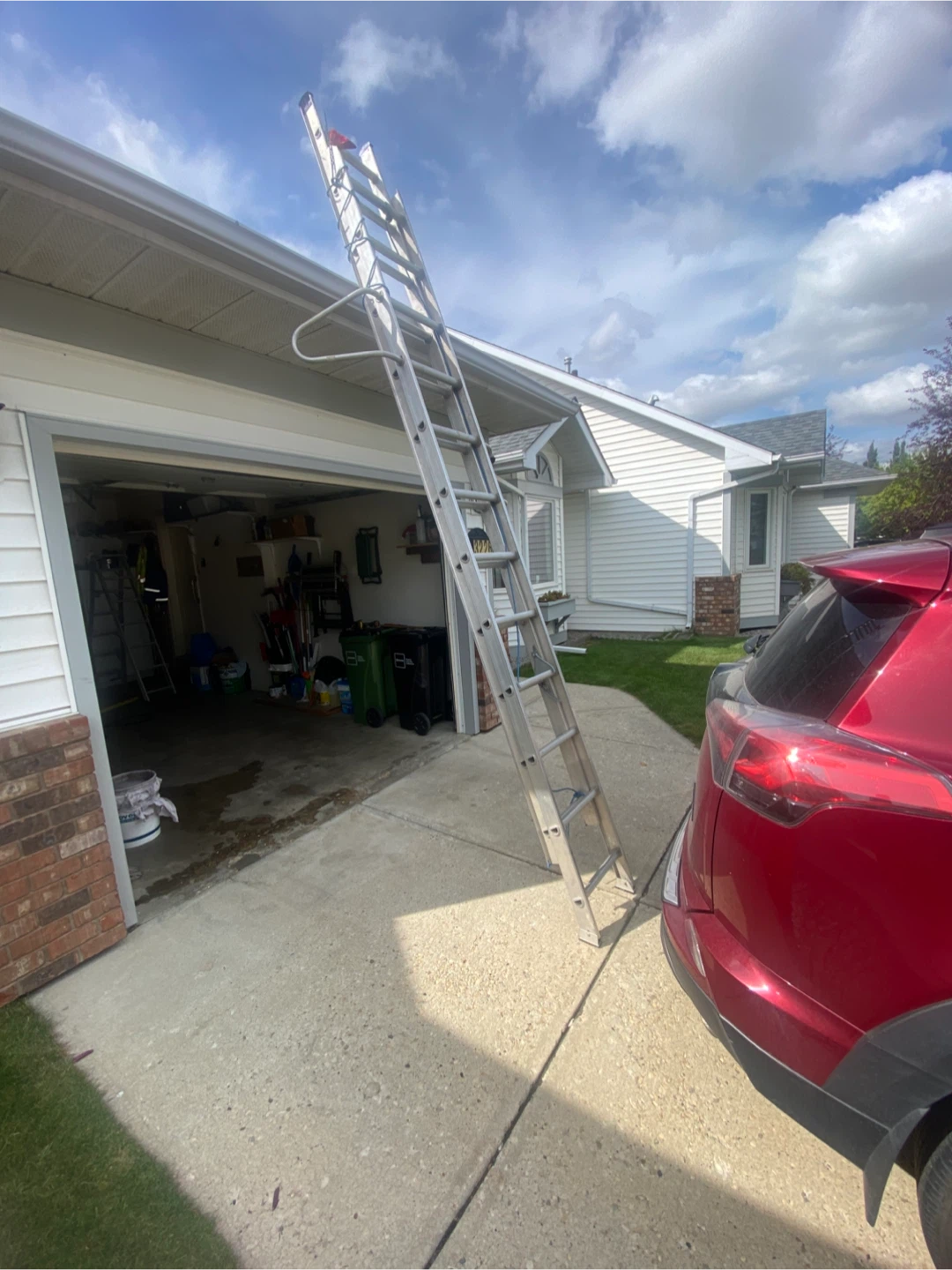 Aluminum Extension Ladder - photo 2