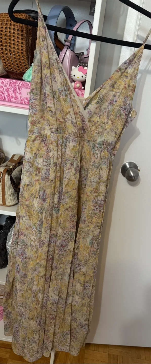 H&M Floral Print Dress - Size S thumbnail