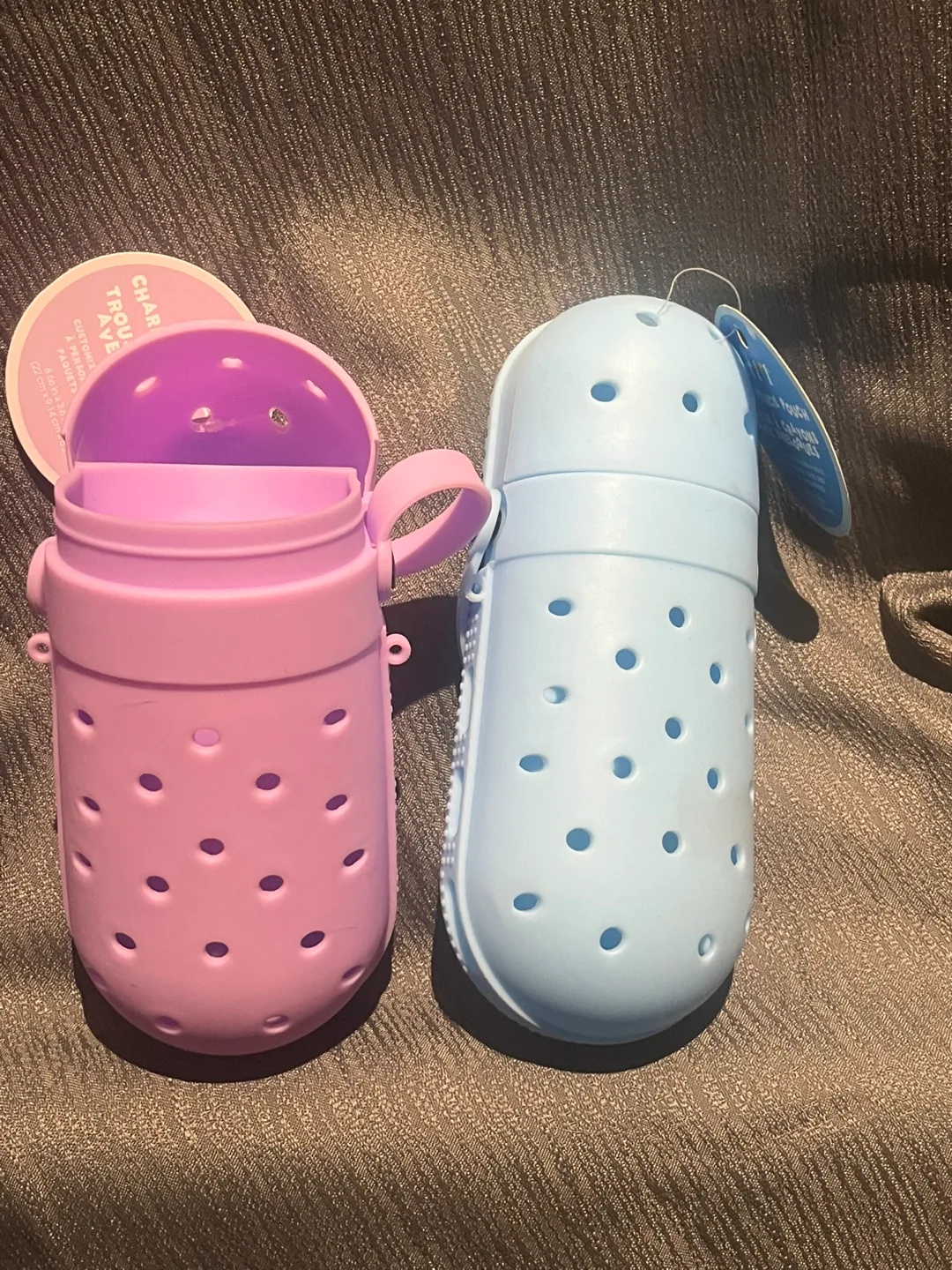Pencil cases! Crocs Jibbitz Charm Carrier - New! thumbnail